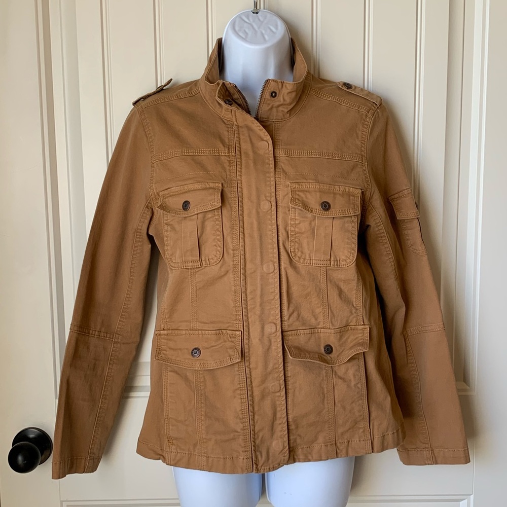 Kensie jeans utility jacket with pockets